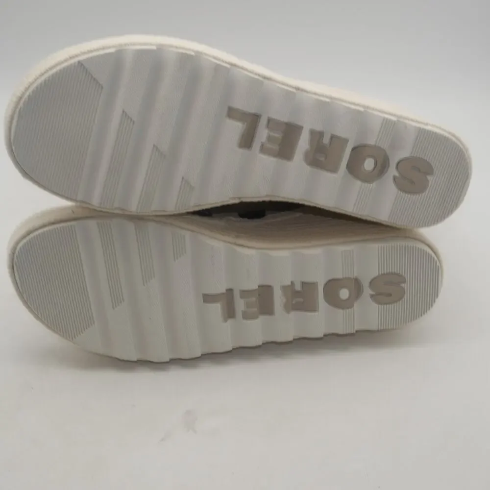 NEW Sorel Women's 12  CAMERON MultiStrap Wedge Sandal Omega Taupe Sea Salt
